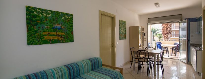 appartamento della palazzina Azzurra a San Benedetto del Tronto