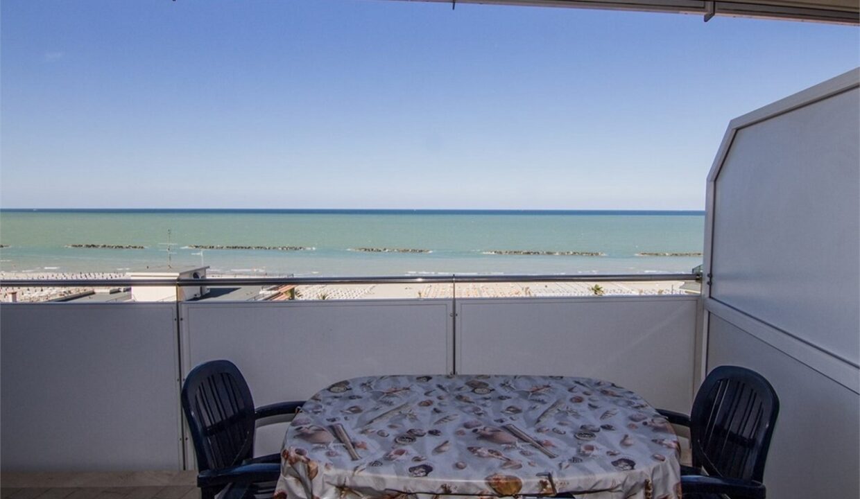 vista mare dal terrazzo appartamenti Riviera a San Benedetto del Tronto